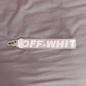 Off-white keychain